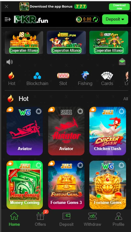 pkr fun game